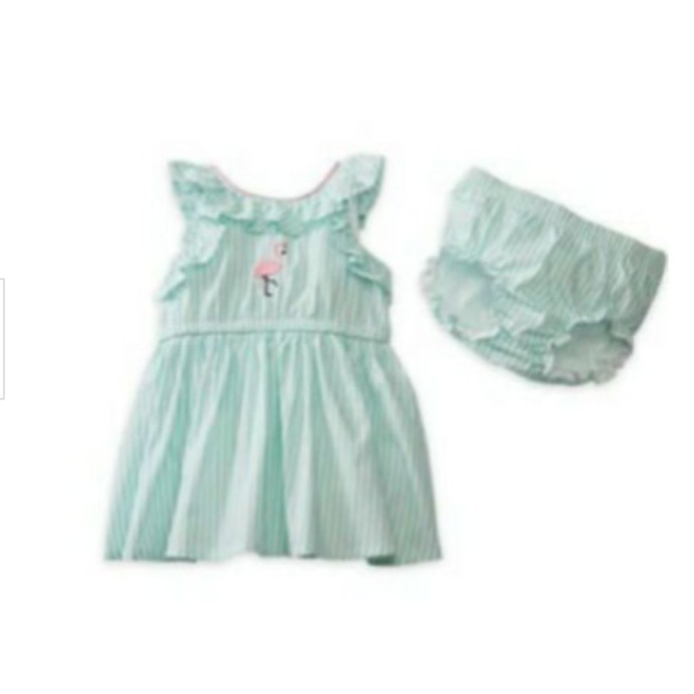 24 mths girls 2 piece dress NWTS Retail $38